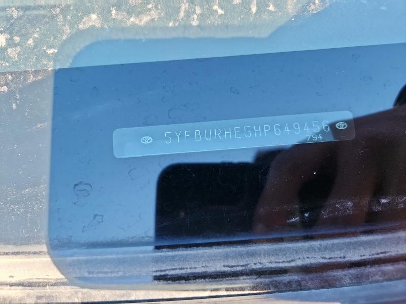 2017 TOYOTA COROLLA L #3282330276