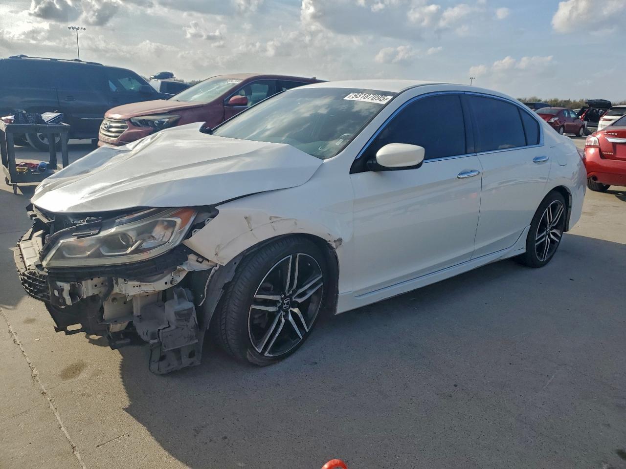 Lot #3298129126 2017 HONDA ACCORD SPO