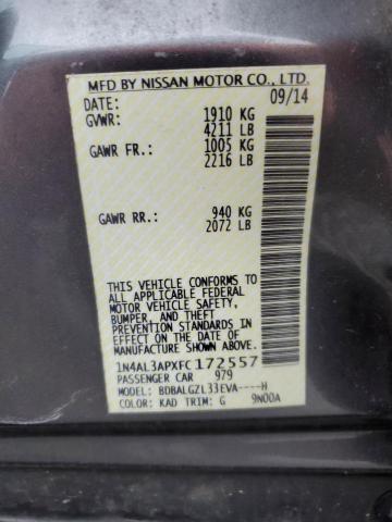 2015 NISSAN ALTIMA 2.5 #3304751904