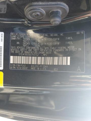 2016 TOYOTA SIENNA LE - 5TDJK3DC0GS143753