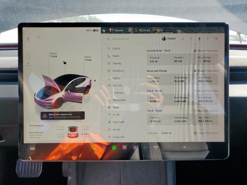 2024 TESLA MODEL 3 #3305609737