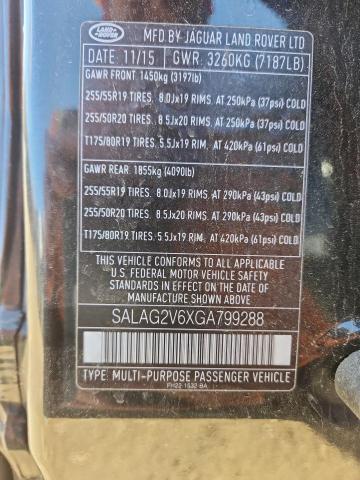 2016 LAND ROVER LR4 HSE #3283858416