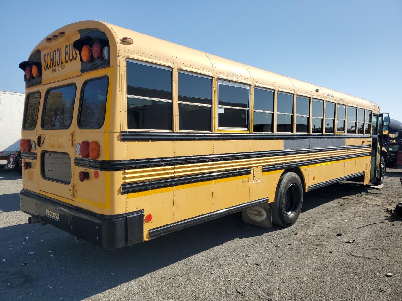 Lot #3280385958 2012 BLUE BIRD SCHOOL BUS