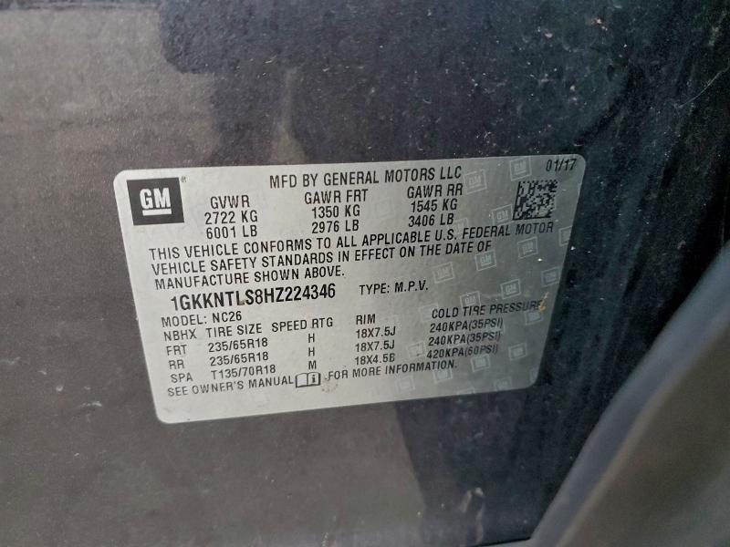 2017 GMC ACADIA ALL #3297870792