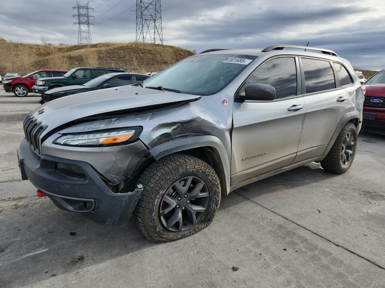 Lot #3290640802 2017 JEEP CHEROKEE T