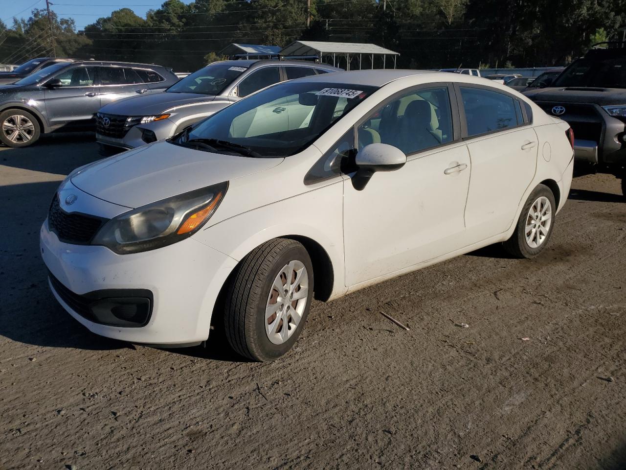 Lot #3297102529 2013 KIA RIO LX