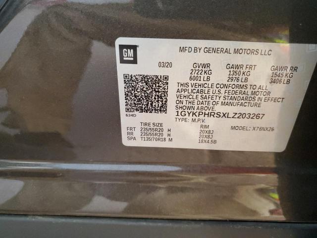 2020 CADILLAC XT6 SPORT - 1GYKPHRSXLZ203267