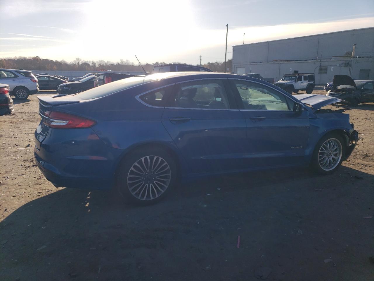 Lot #3302749008 2018 FORD FUSION TIT