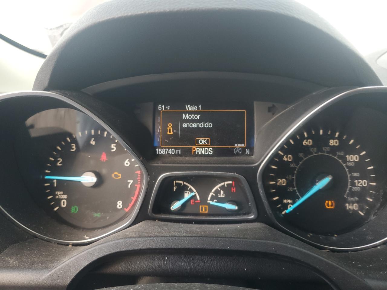 Lot #3301847399 2017 FORD ESCAPE TIT