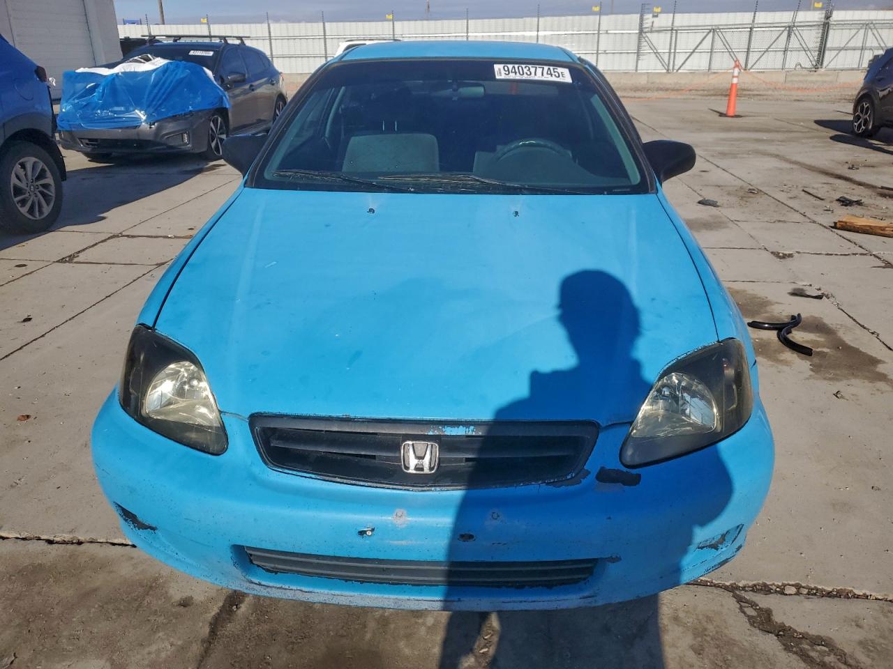 Lot #3297319390 2000 HONDA CIVIC HX