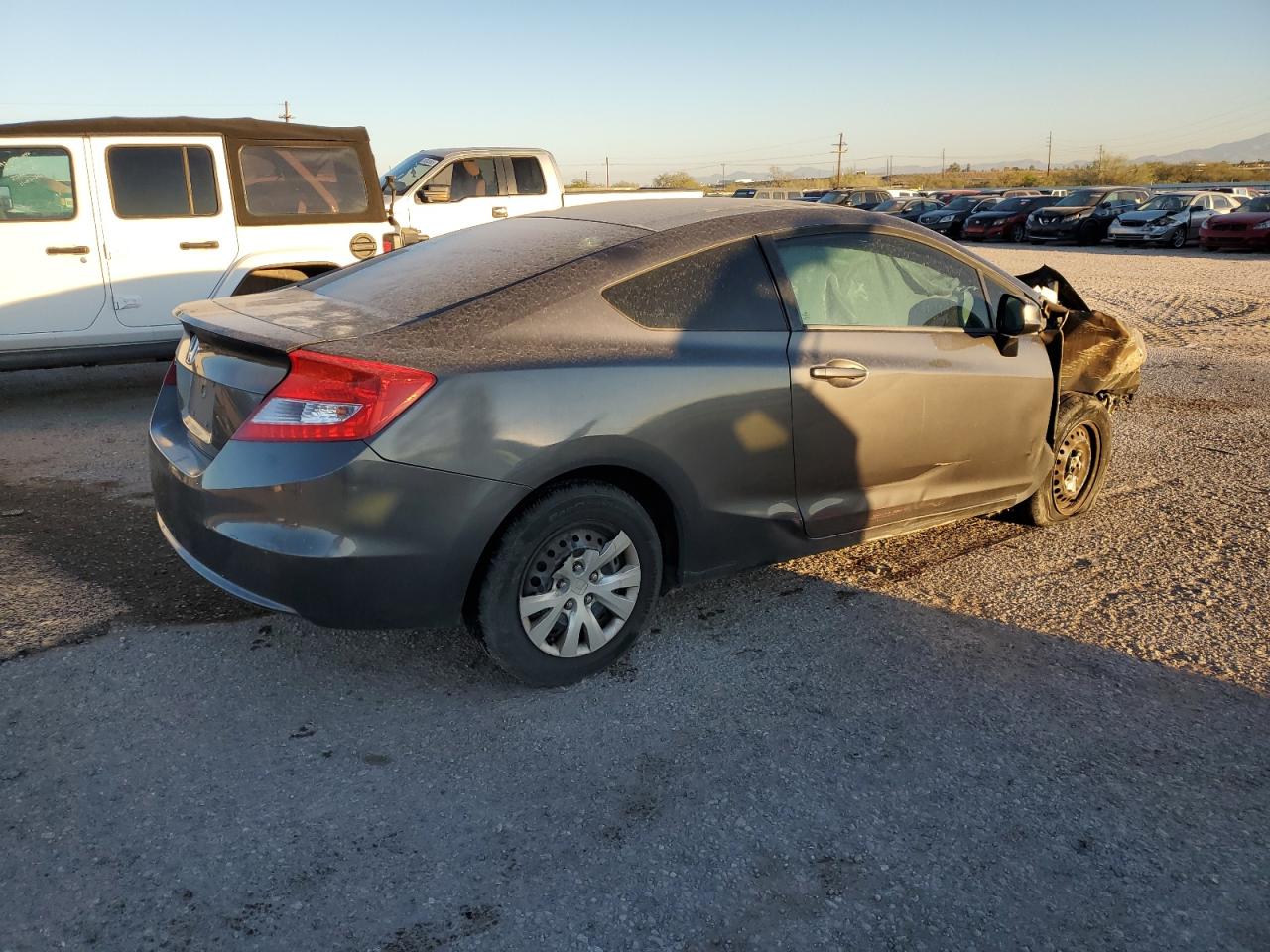 Lot #3286712295 2012 HONDA CIVIC LX