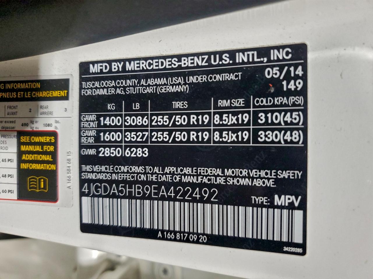 MERCEDES-BENZ M-CLASS 350 4MATIC