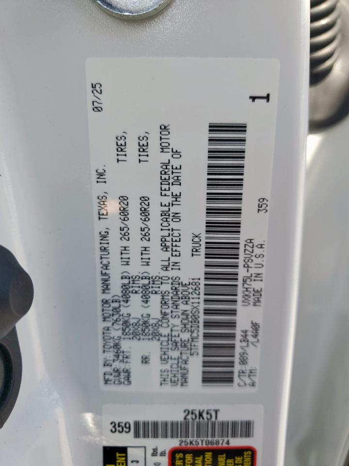 TOYOTA TUNDRA CREWMAX PLATINUM