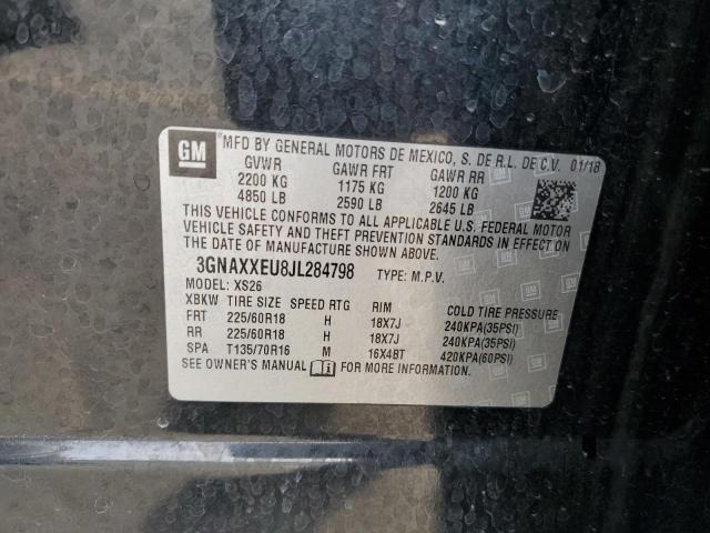 2018 CHEVROLET EQUINOX PR #3297090491