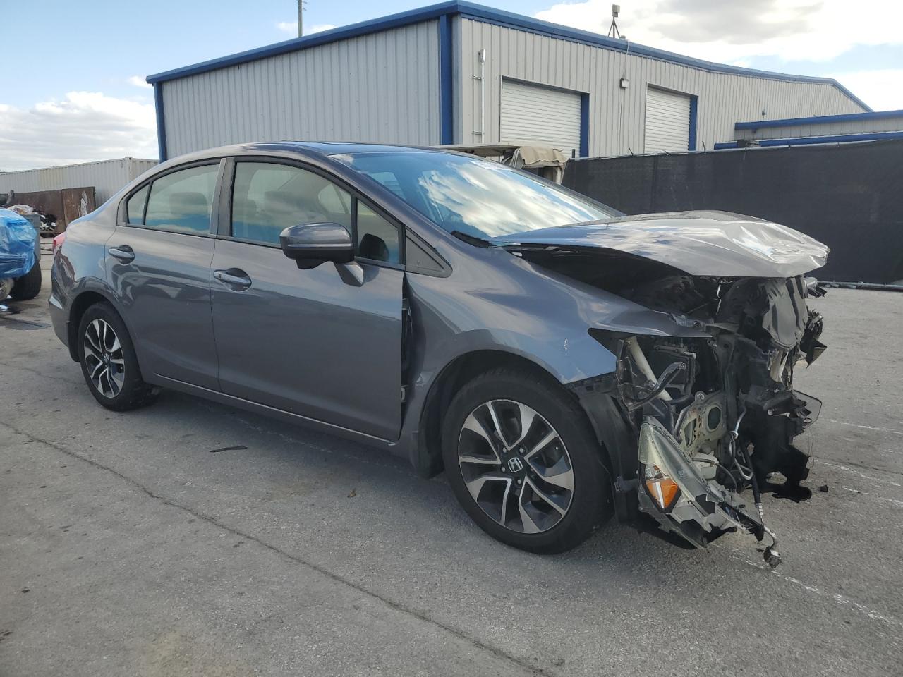 Lot #3302816929 2014 HONDA CIVIC EX