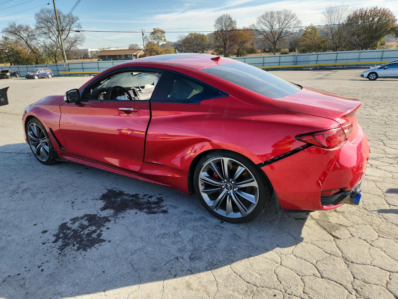 Lot #3301775372 2021 INFINITI Q60 RED SP