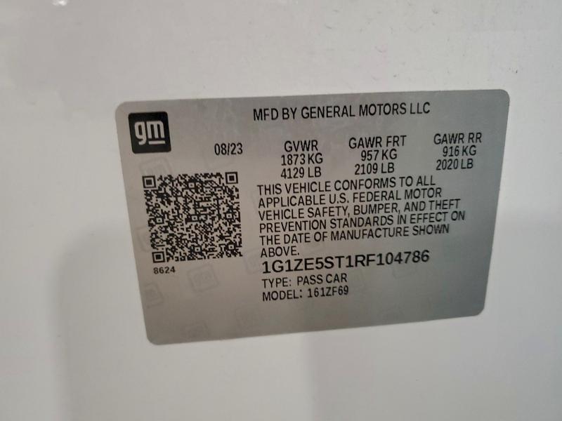 2024 CHEVROLET MALIBU PRE #3303737418