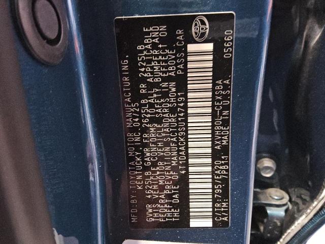 2025 TOYOTA CAMRY XSE - 4T1DAACK9SU147491