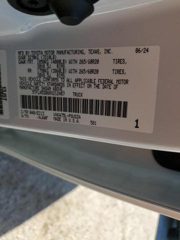 2024 TOYOTA TUNDRA CRE #3290421774