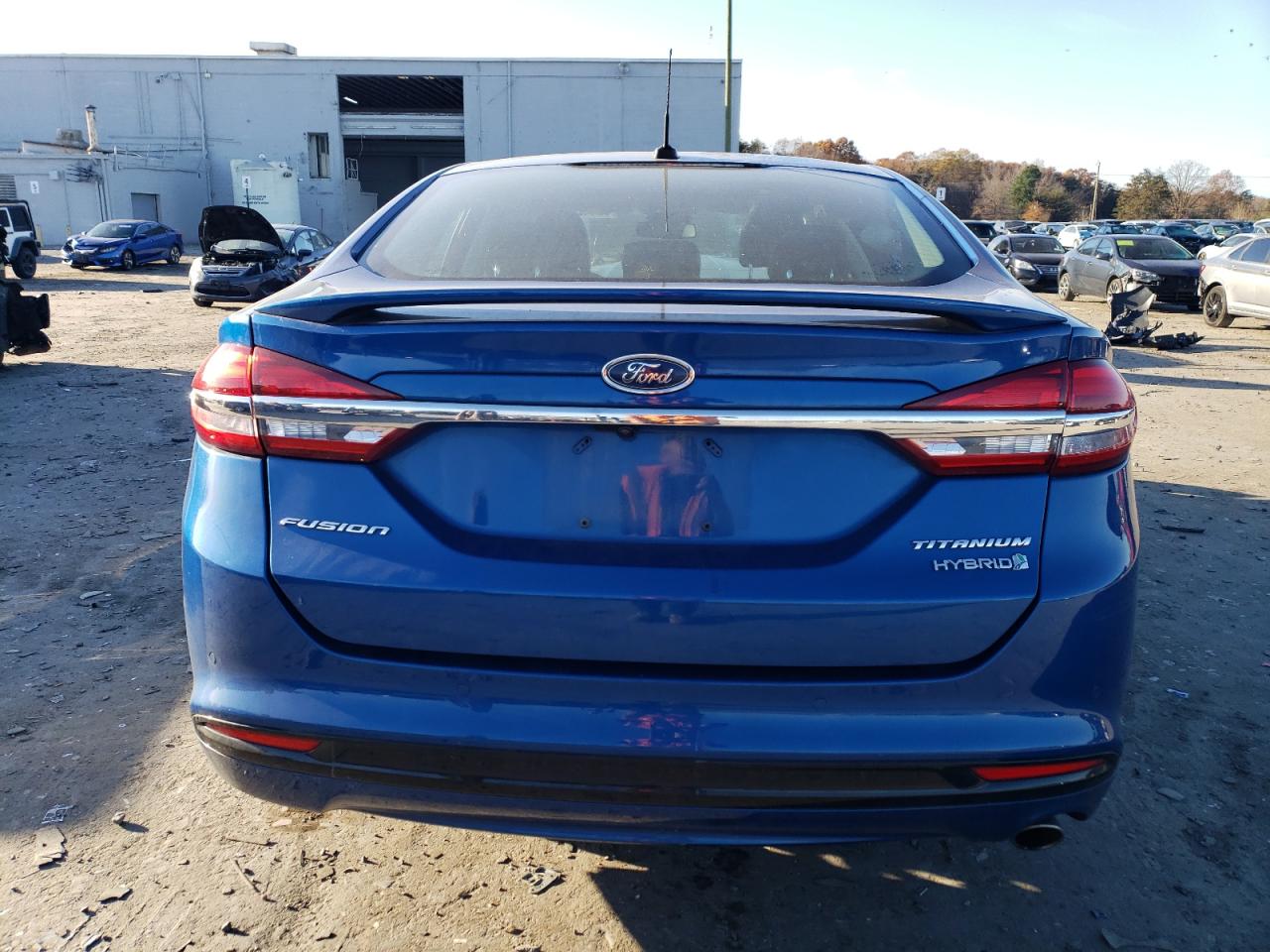 Lot #3302749008 2018 FORD FUSION TIT