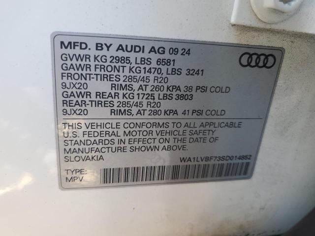 2025 AUDI Q7 PREMIUM #3305549069