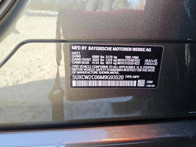 2021 BMW X7 XDRIVE4 #3304601471