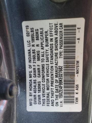 2019 HONDA INSIGHT TO #3293742969