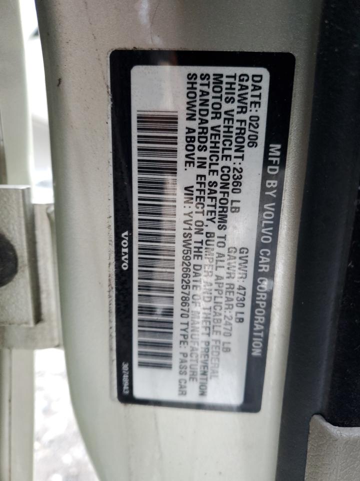 Lot #3285705661 2006 VOLVO V70 2.5T