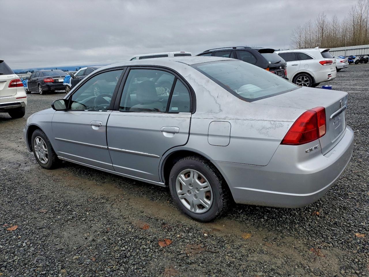 Lot #3298046146 2002 HONDA CIVIC LX