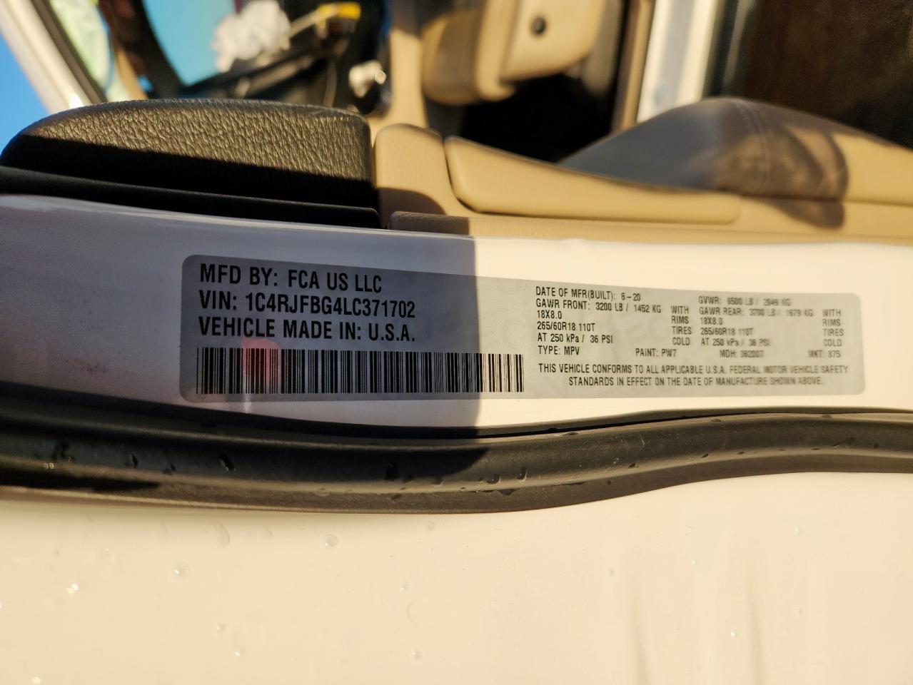 JEEP GRAND CHEROKEE LIMITED