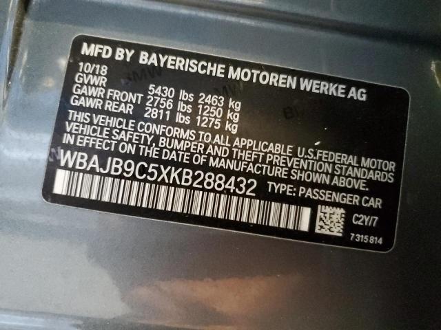 2019 BMW M550XI #3311567266