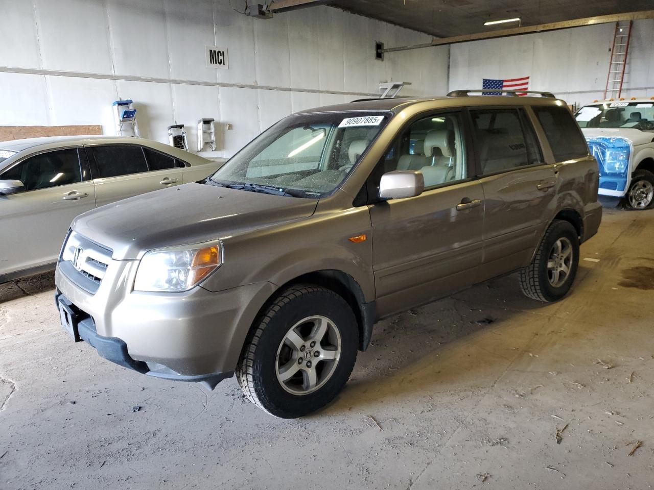Lot #3282592907 2008 HONDA PILOT EXL