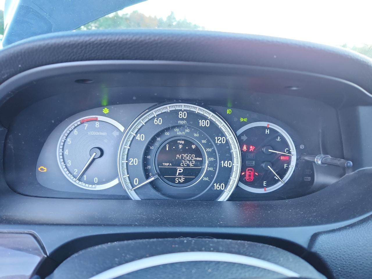 Lot #3312538609 2016 HONDA ACCORD EXL