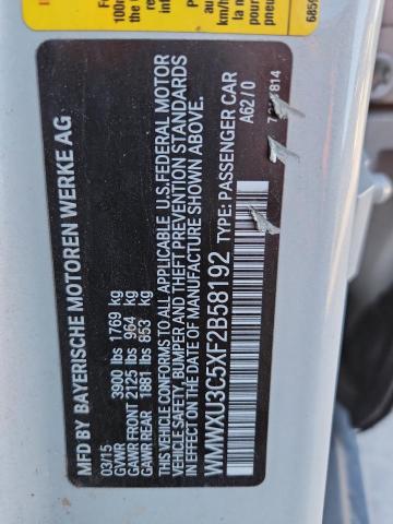 2015 MINI COOPER S - WMWXU3C5XF2B58192