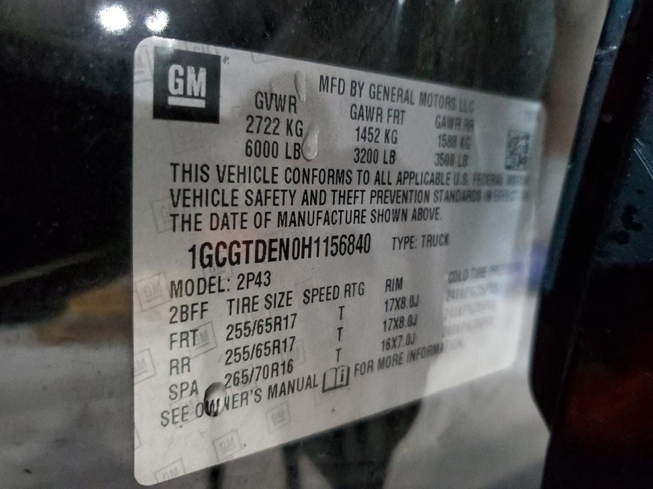 CHEVROLET COLORADO Z71