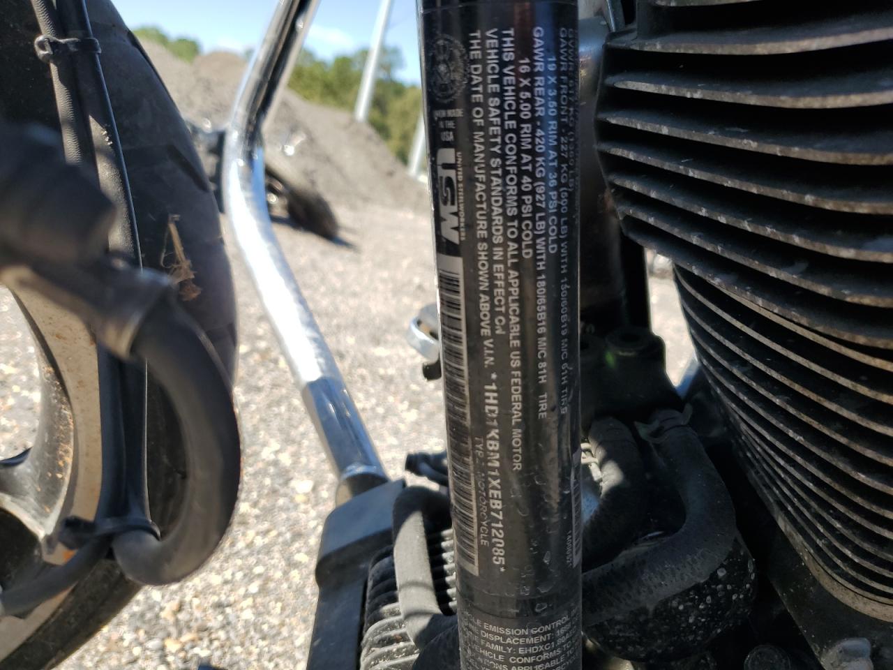 Lot #3281417999 2014 HARLEY-DAVIDSON FLHX STREE