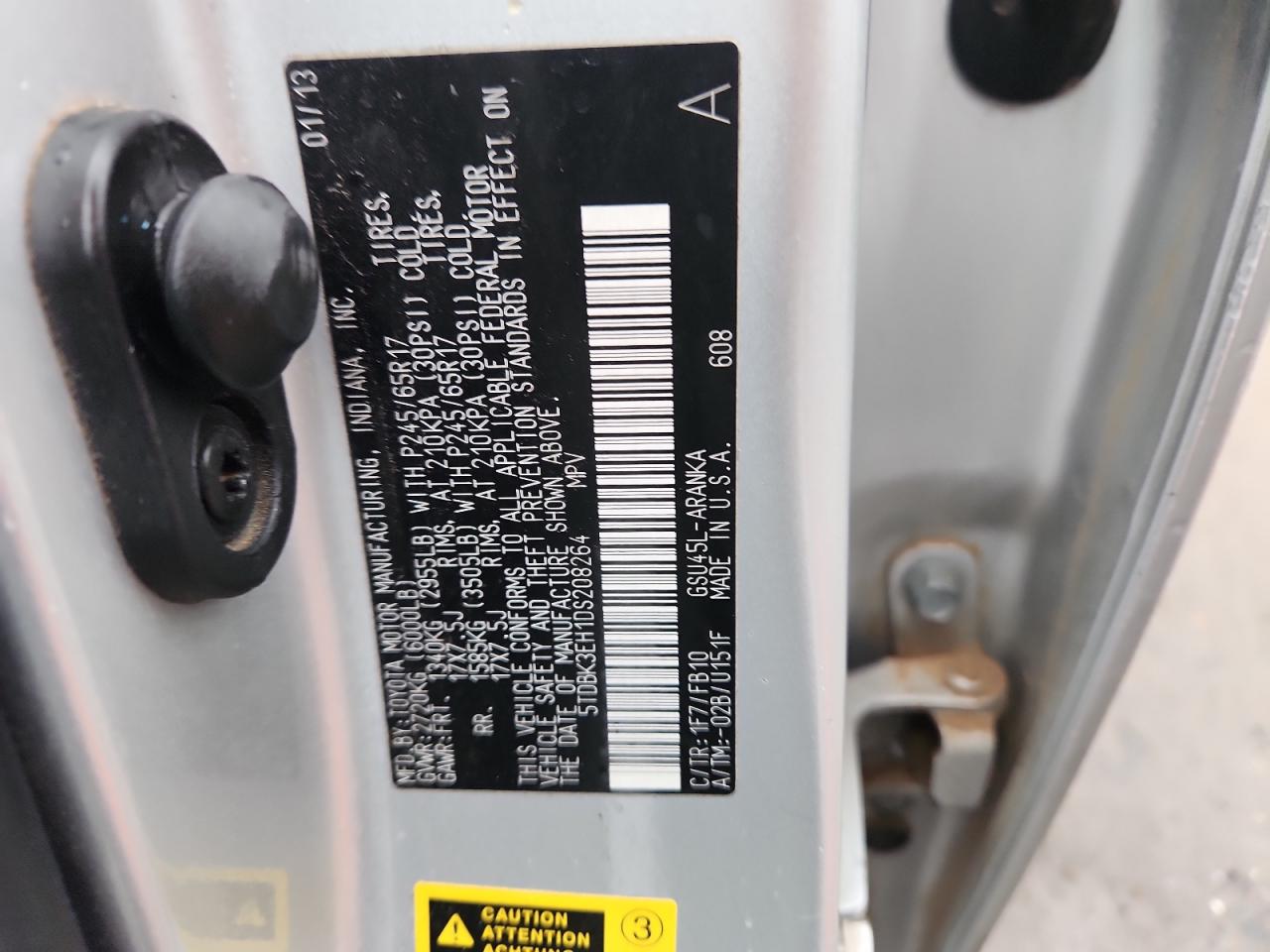 TOYOTA HIGHLANDER BASE