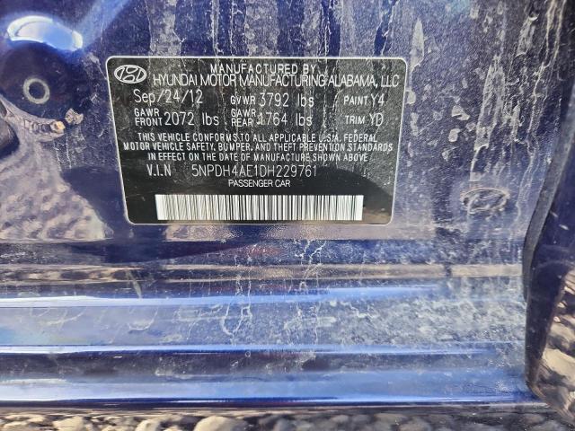 2013 HYUNDAI ELANTRA GL #3291348191