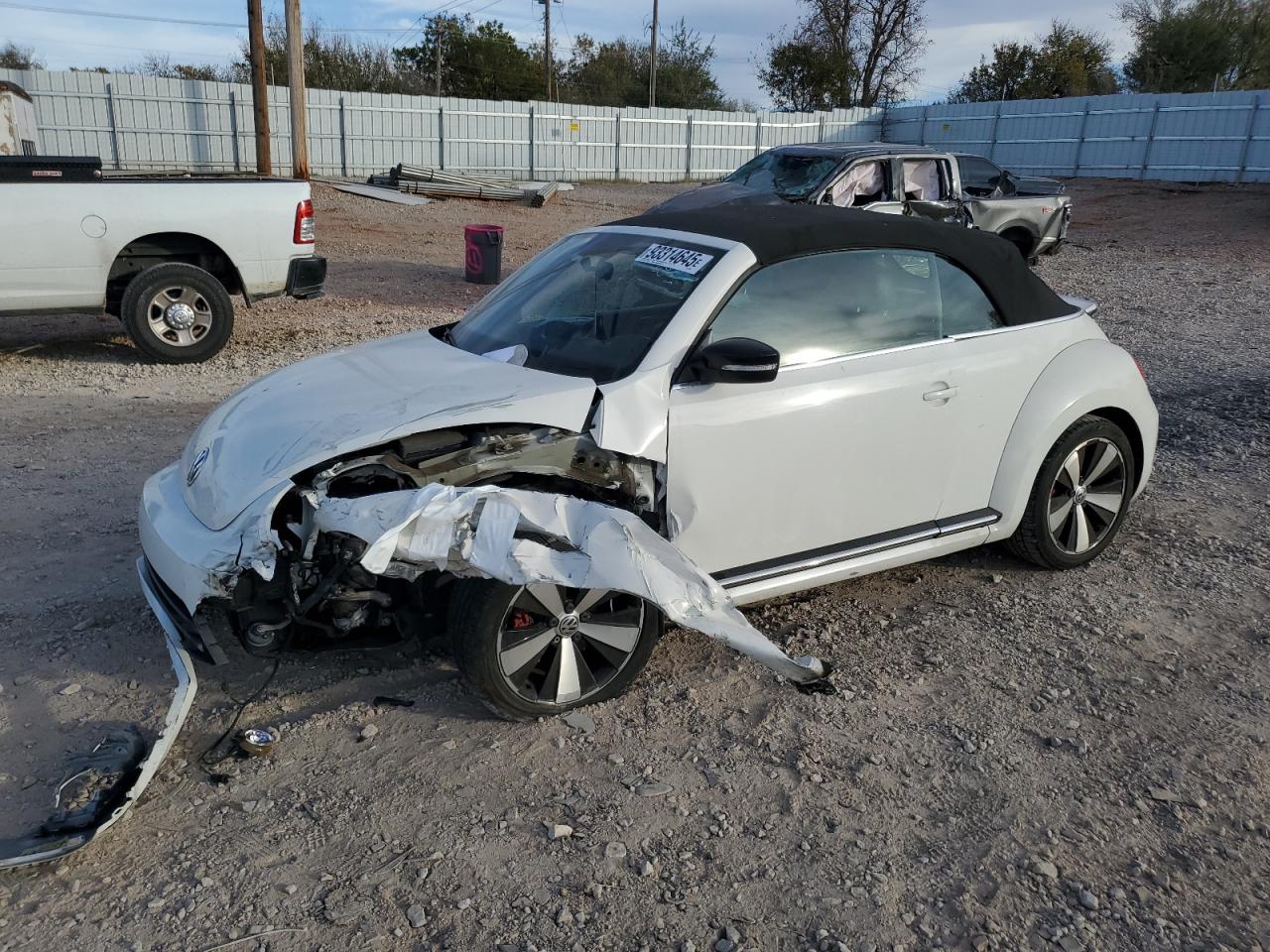 Lot #3302786954 2013 VOLKSWAGEN BEETLE TUR