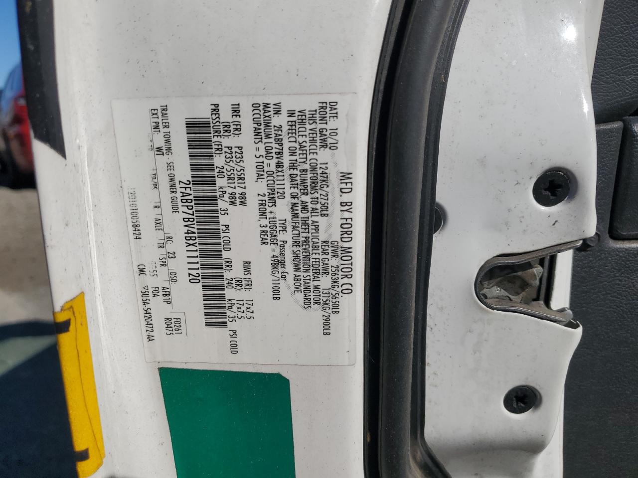 FORD CROWN VICTORIA POLICE INTERCEPTOR