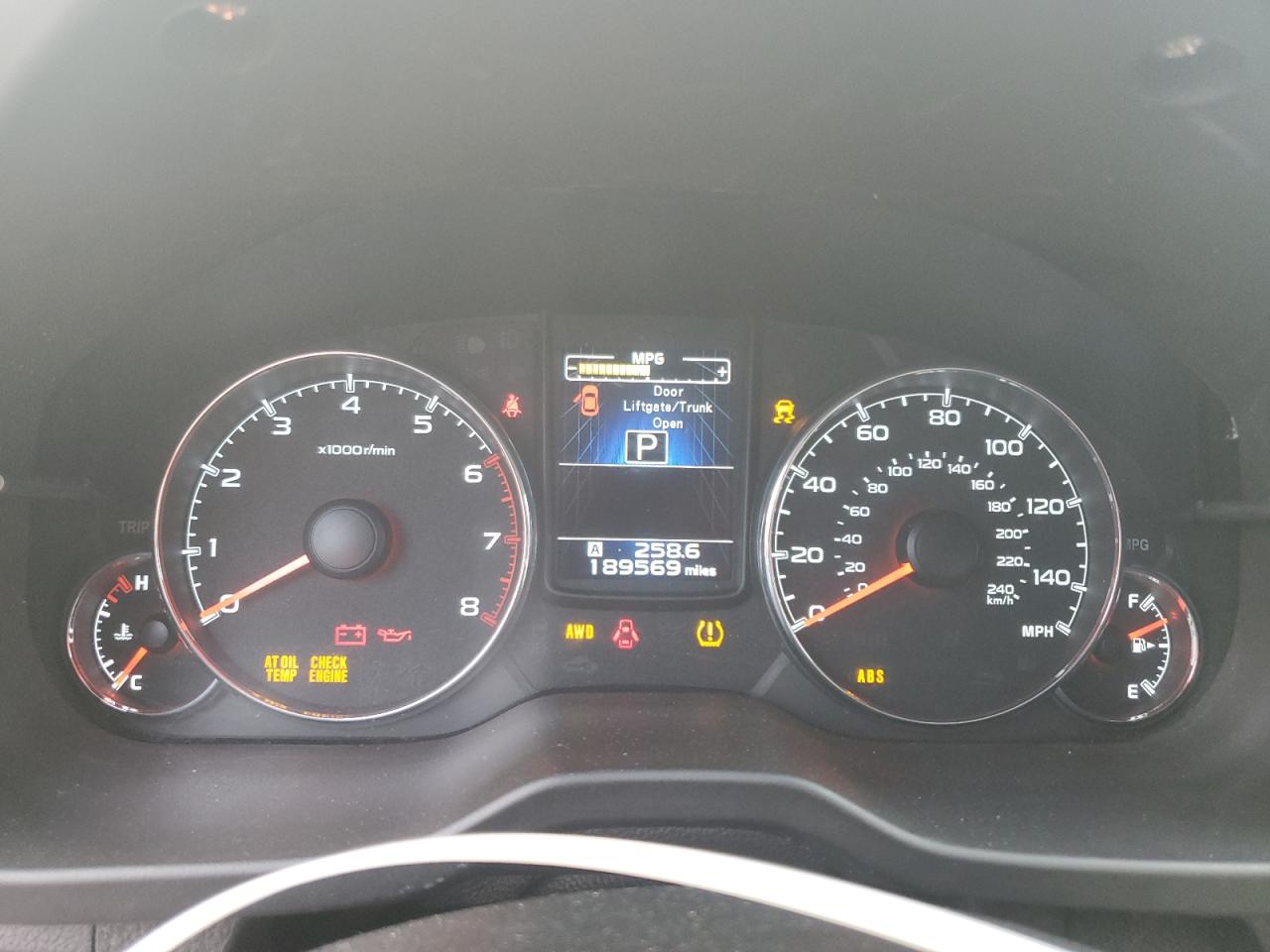 SUBARU OUTBACK 2.5I LIMITED