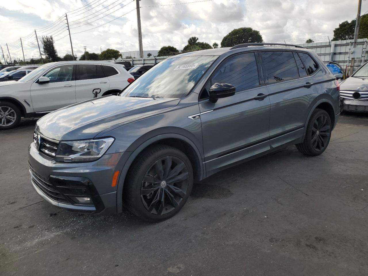 Lot #3301803353 2021 VOLKSWAGEN TIGUAN SE