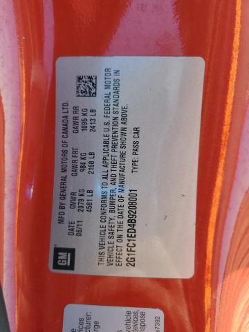 2011 CHEVROLET CAMARO LT #3291433156