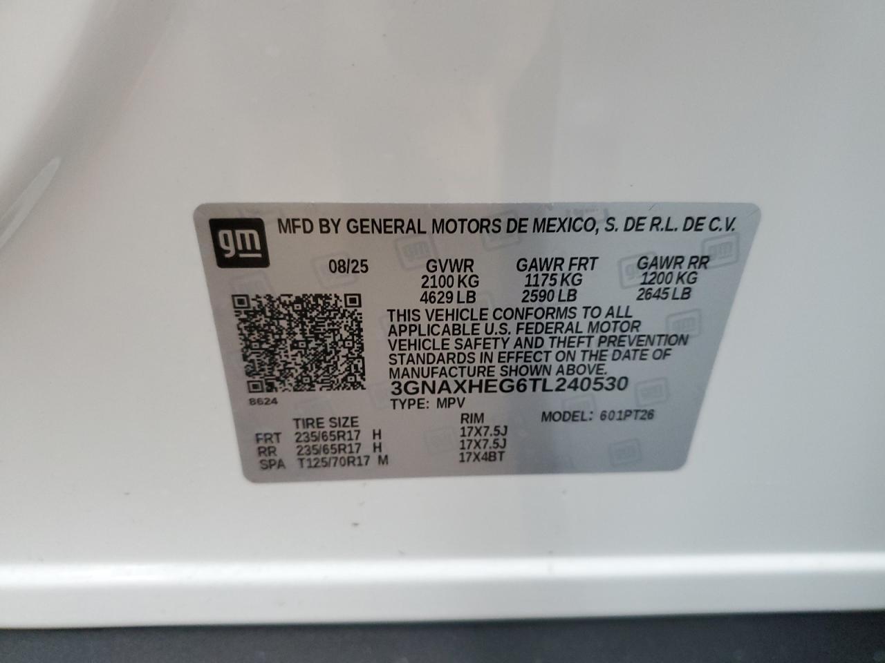 CHEVROLET EQUINOX LT