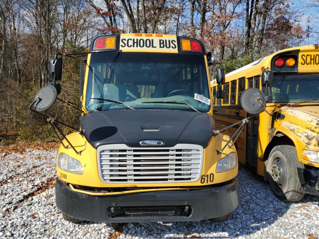 Lot #3291242019 2012 THOMAS SCHOOL BUS
