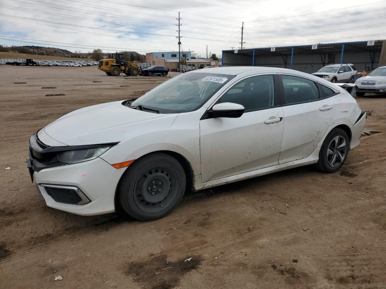Lot #3308778021 2019 HONDA CIVIC LX