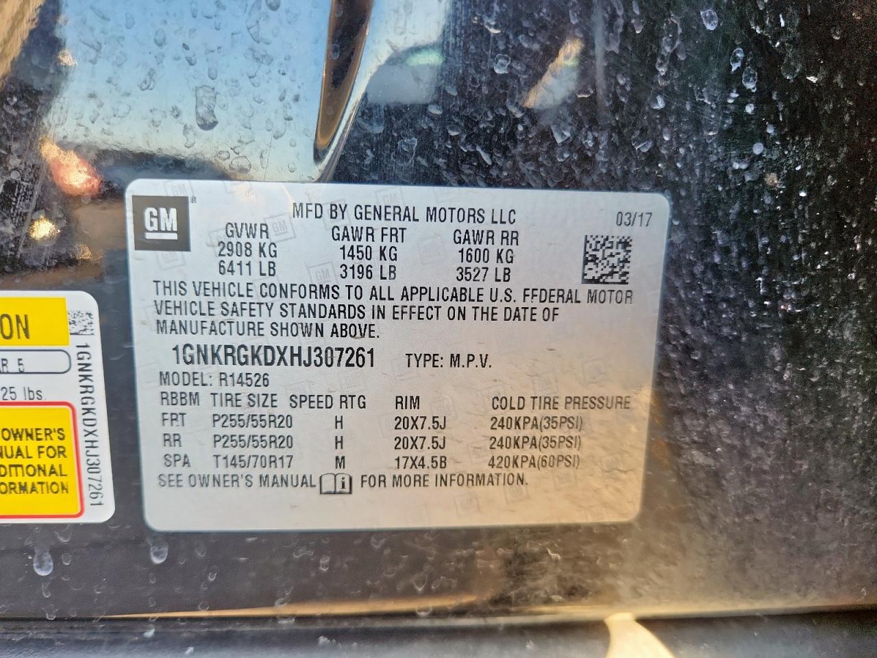 CHEVROLET TRAVERSE LT