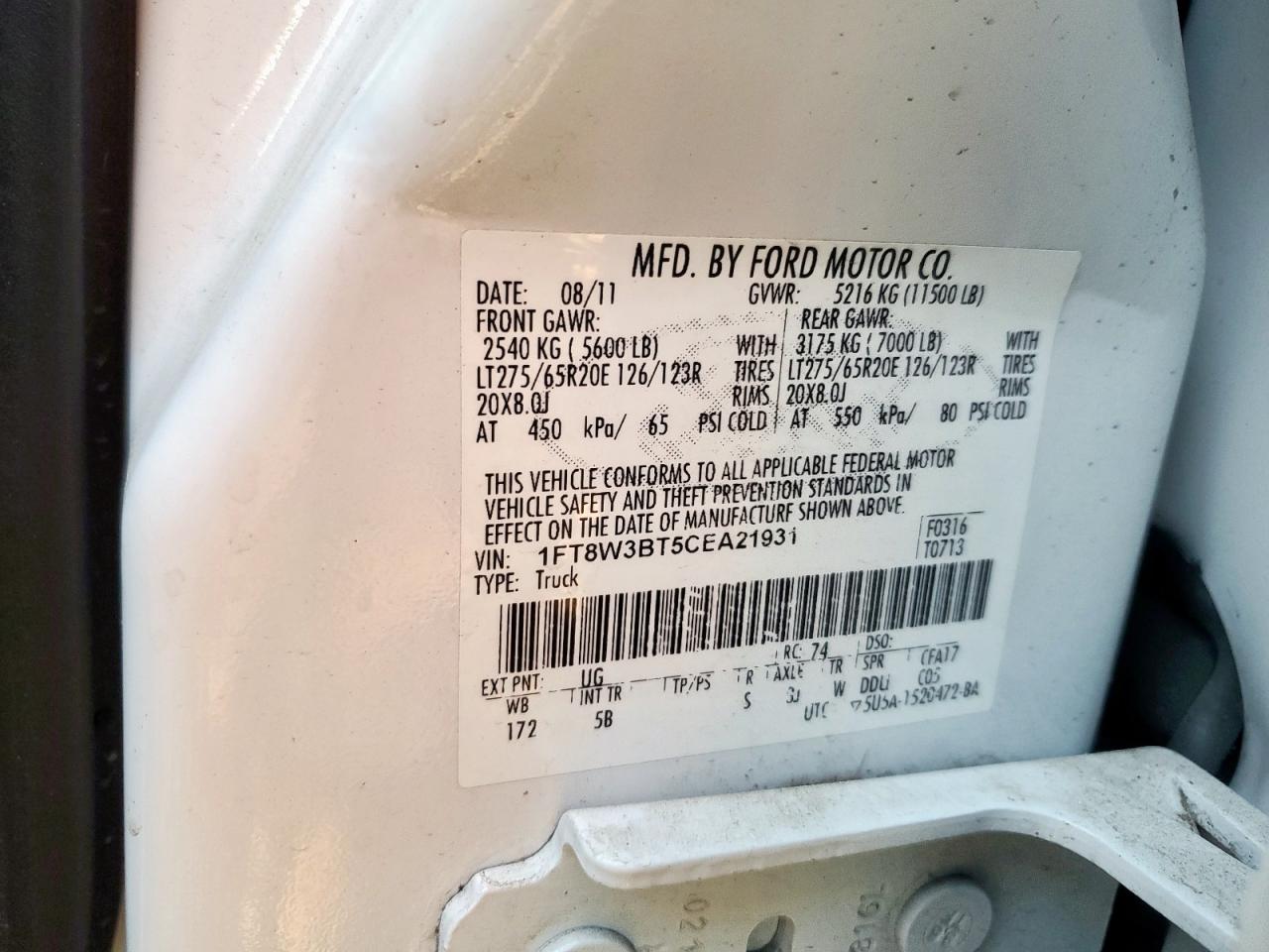 FORD F-350 SUPER DUTY