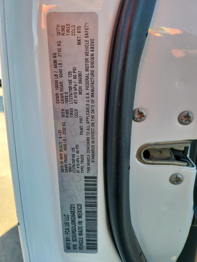 2021 RAM 2500 BIG H #3280273970