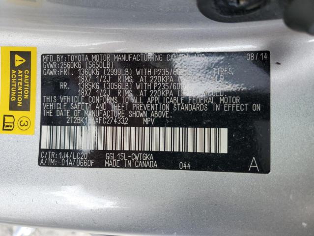 2015 LEXUS RX 350 BAS #3305303334